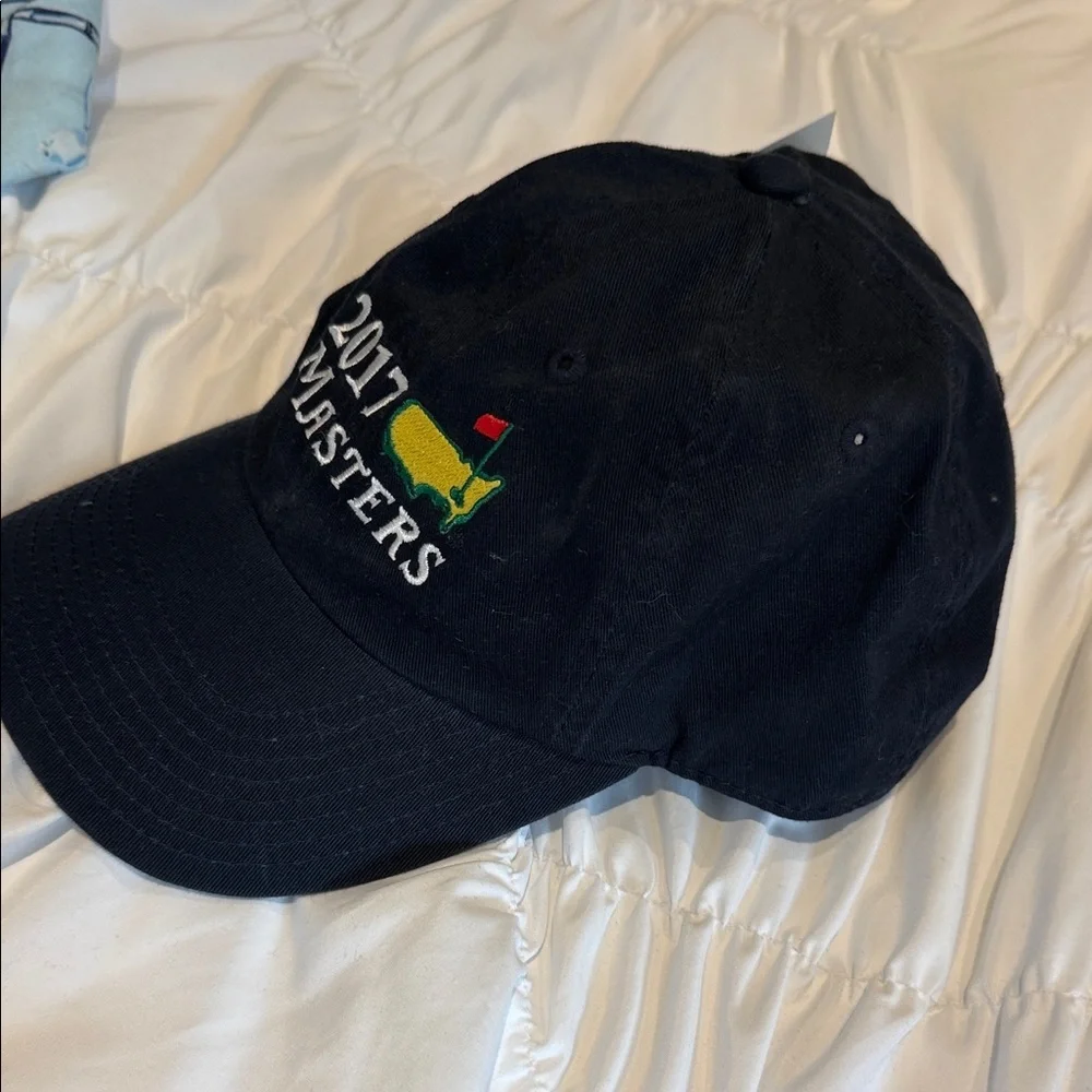 Masters 2017 (Sergio Garcia Spain Champion Year 🏆) Navy Golf Cap NWT Augusta GA - Picture 3 of 6
